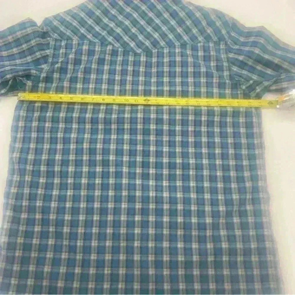 Nortwest Territory Men’s Pearl Snap Down Short  Sleeve Shirt Size - Picture 3 of 6